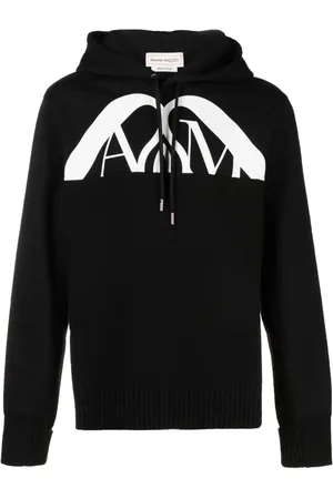 Alexander McQueen Sudadera con capucha y logo
