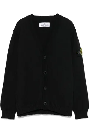 Stone Island Cárdigan con distintivo Compass