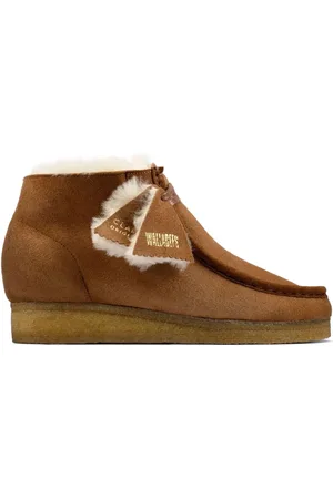 Clarks Botas Wallabee Brown