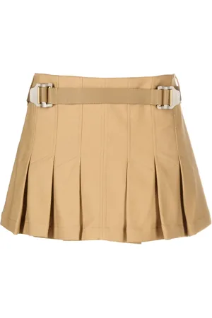 DION LEE Minifalda Safety Slider plisada