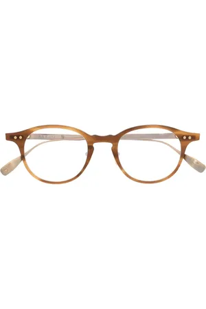 DITA EYEWEAR Gafas con montura redonda y efecto de carey