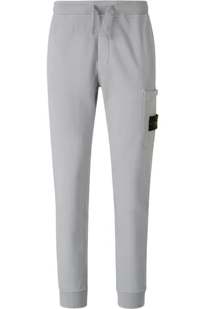 Stone Island Pantalones de chándal con distintivo Compass