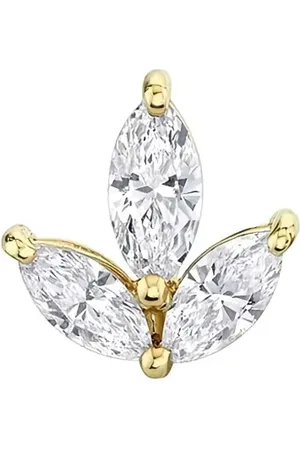 Anita Pendiente Amelia en oro amarillo de 18 ct con diamante