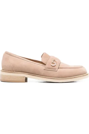 Casadei Mocasines con placa del logo