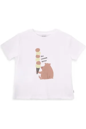 KNOT Camiseta con oso estampado
