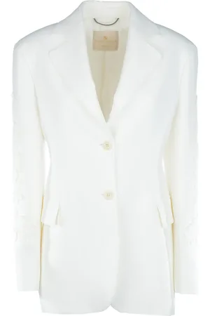 ERMANNO SCERVINO Blazer con aplique floral