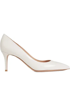 Gianvito Rossi Zapatos de piel con tacón de 70 mm