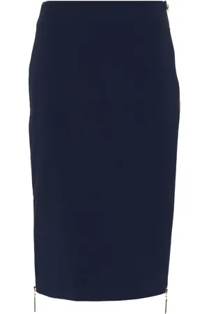 Elisabetta Franchi Falda midi con cremallera