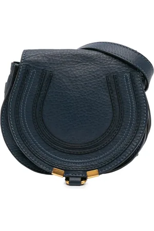 Chloé Bandolera Saddle Marcie pequeña de piel texturizada 2010-2024