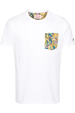 MC2 SAINT BARTH Camiseta Blanche de x The Simpsons
