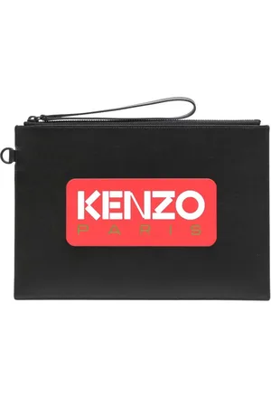 Kenzo Bolso de mano con logo estampado