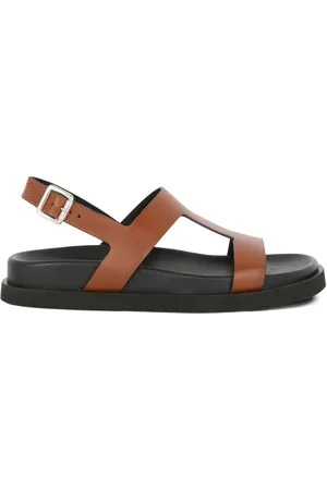 Guglielmo Rotta Sandalias Thea de piel con tiras cruzadas
