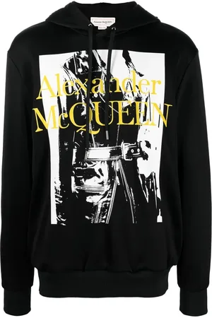 Alexander McQueen Sudadera con capucha y logo