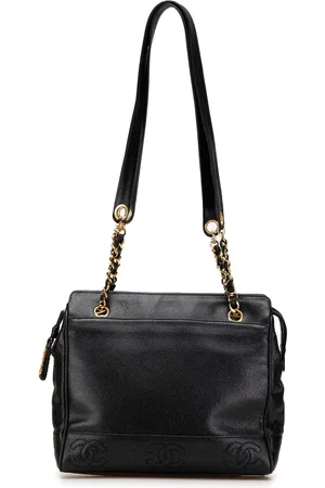 CHANEL Bolso de hombro Triple CC Caviar 1996-1997
