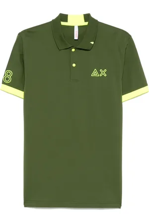 sun68 Polo con logo bordado