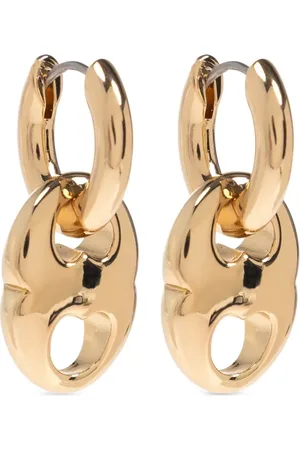 Tory Burch Pendientes de aro Gemini pequeños