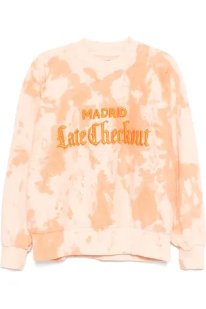 Stain Shade Sudadera con motivo tie-dye