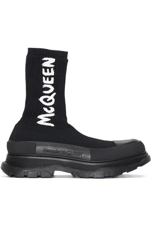 Alexander McQueen Botas Tread con estilo calcetín