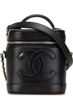 CHANEL Bolso satchel Vanity Case con logo CC 2019