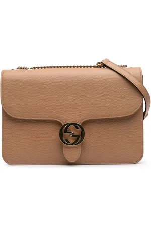 Gucci Bandolera Dollar Interlocking G mediana de piel de becerro 2016-2024