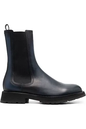 Alexander McQueen Botas chelsea con paneles elásticos
