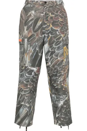 Wtaps Pantalones cargo con estampado militar
