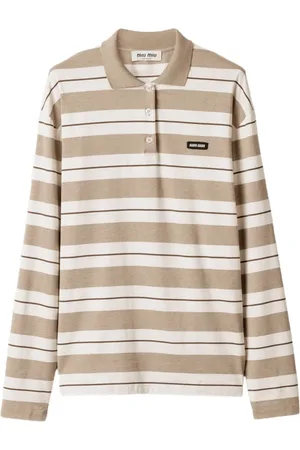 Miu Miu Polo a rayas