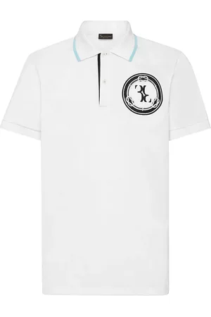 BILLIONAIRE Polo con parche del logo
