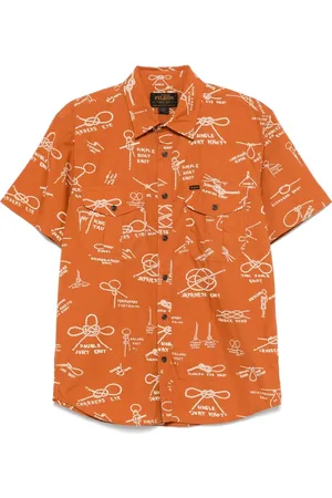 Filson Camisa con nudo estampado