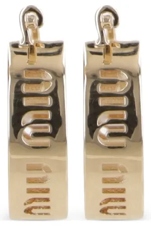 Miu Miu Pendientes de aro pequeños