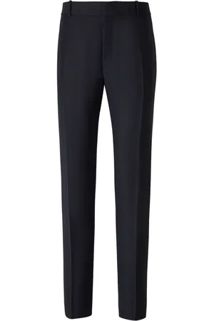 Alexander McQueen Pantalones de vestir de talle medio