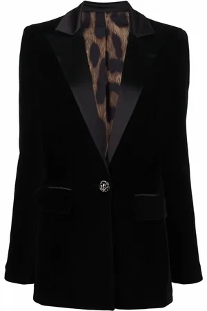 Philipp Plein Blazer con detalles de cristales