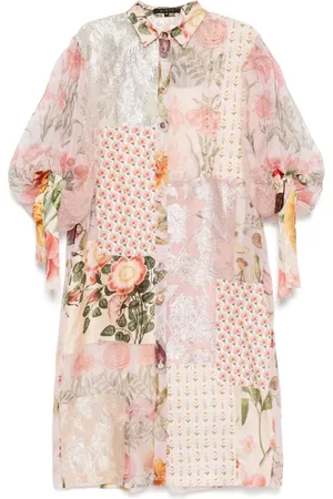 BIYAN Patchwork shirt dress