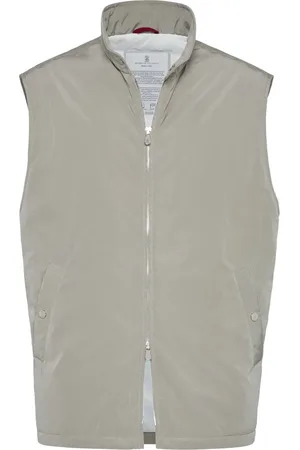 Brunello Cucinelli Chaleco impermeable