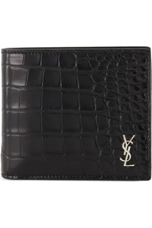 Saint Laurent Cassandre leather wallet