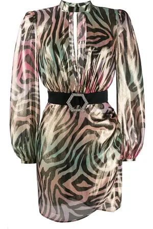 Philipp Plein Vestido Jungle corto