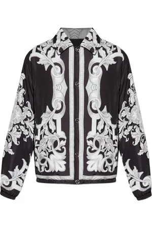 VERSACE Chaqueta con diseño reversible