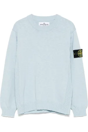 Stone Island Jersey con distintivo Compass