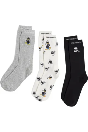 Karl Lagerfeld Pack de tres pares de calcetines estampados de x Disney