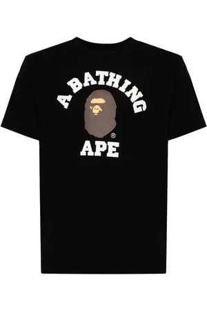A Bathing Ape Camiseta College con logo estampado
