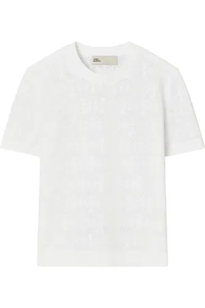 Tory Burch Top estampado de manga corta