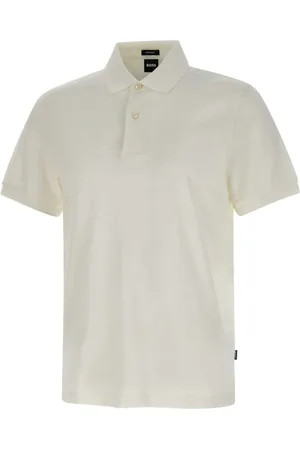HUGO BOSS Polo de algodón mercerizado