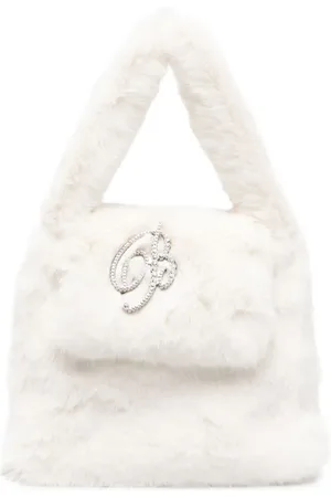 BLUMARINE Bolso shopper con letras del logo