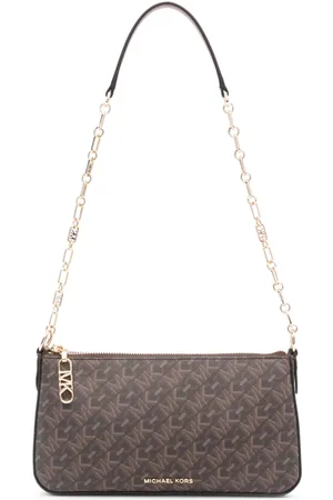 Michael Kors Bolso de hombro mediano Empire con letras del logo
