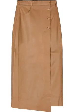 AERON Falda midi cruzada
