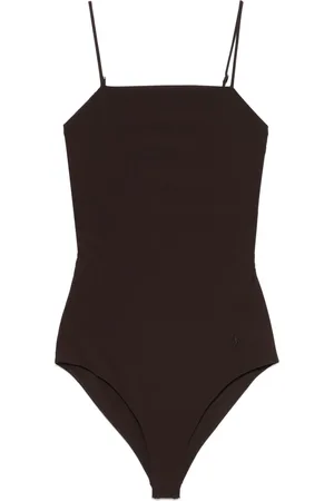 Jil Sander Bañador con logo bordado