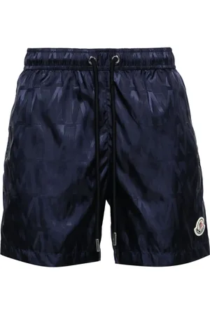 Moncler Bañador con monograma en jacquard