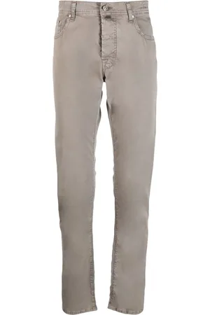 Jacob Cohen Pantalones slim con parche del logo