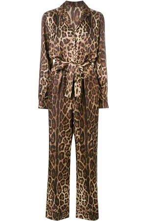 Dolce & Gabbana Mono con estampado de leopardo