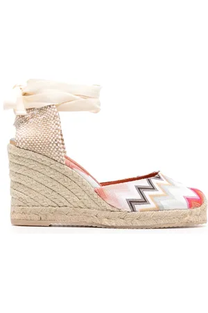 Missoni Alpargatas con tacón de 90 mm